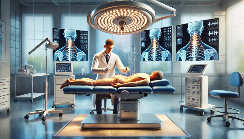 Neuroplasty cervical pain treatment